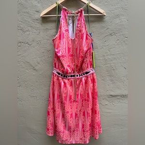 Versace Jeans Couture pink mini dress